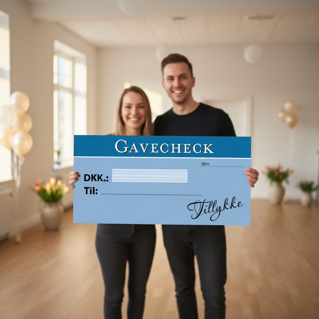 Stor Gavecheck - Billede 2