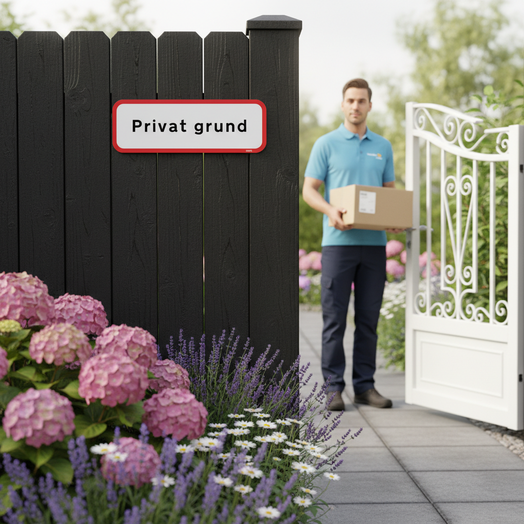 Privat Grund skilt - Billede 2