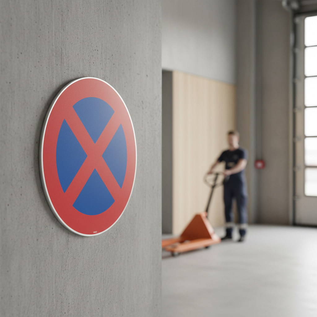 C61 - Standsning forbudt skilt - Billede 5