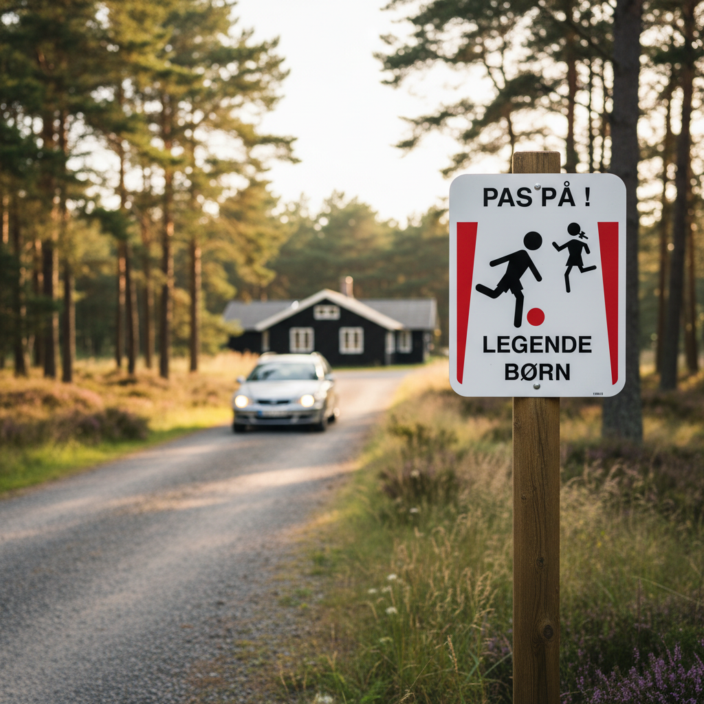 Pas på legende børn skilt - Billede 2