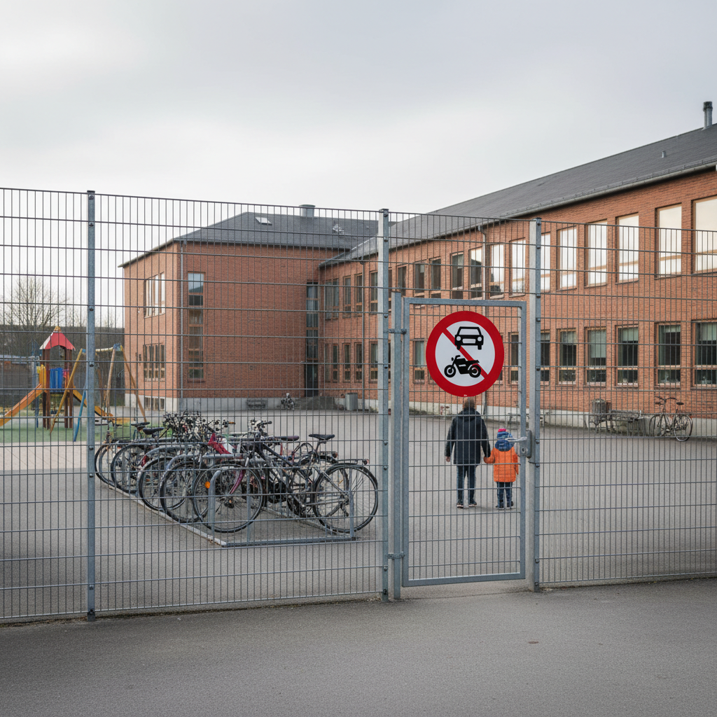 Motorkørsel forbudt skilt - Billede 5