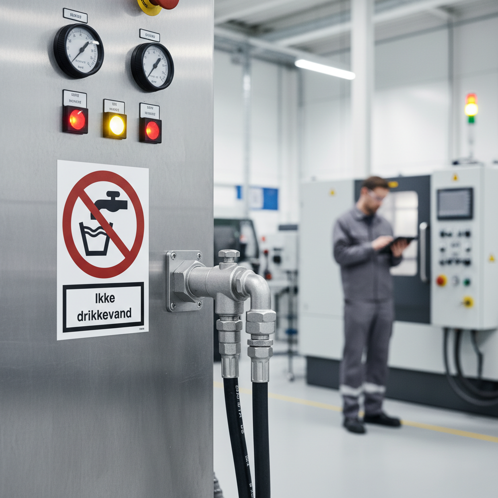 Ikke drikkevand ISO skilt - Billede 5
