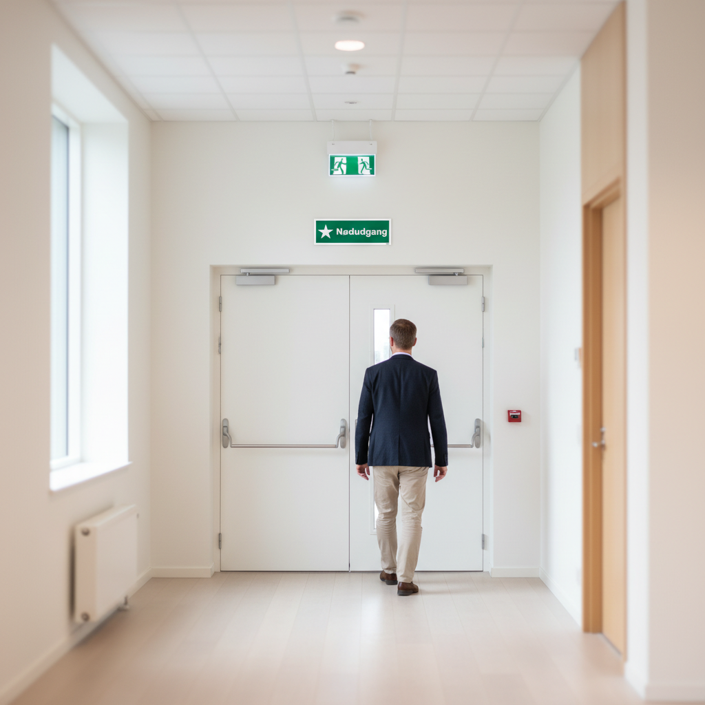 Nødudgang Skilt - Billede 5