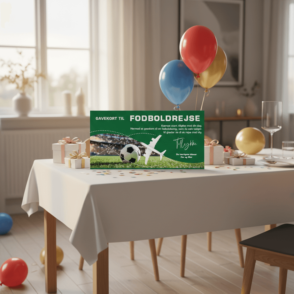 Gavekort Fodboldrejse - Billede 5