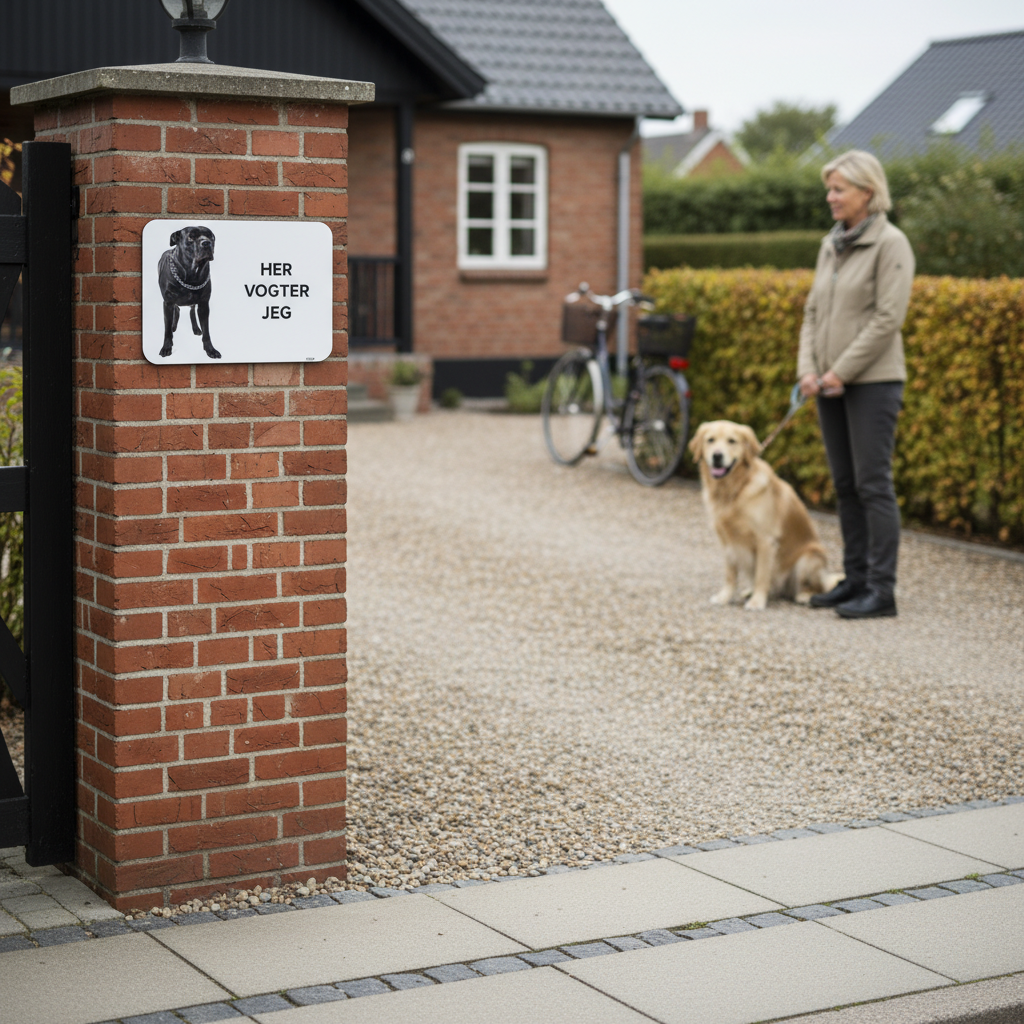 Her vogter jeg skilt - Billede 2