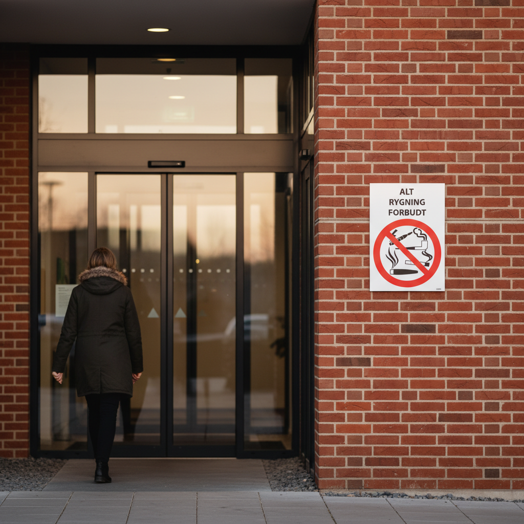 Al rygning forbudt skilt - Billede 2