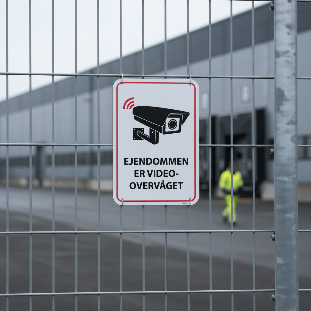 Ejendommen er videoovervåget skilt - Billede 4