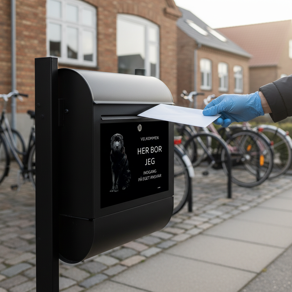 Her bor jeg skilt hund Shar pei - Billede 4