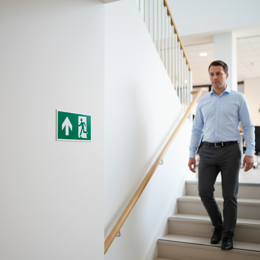 Flugtvej op skilt - Billede 2