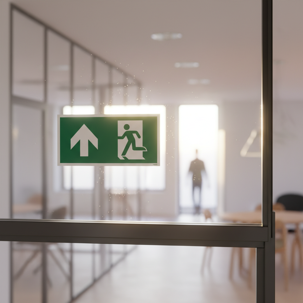 Flugtvej op skilt - Billede 4