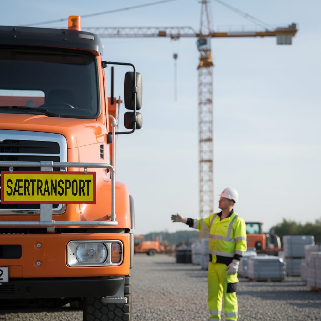 Særtransport skilt - Billede 5
