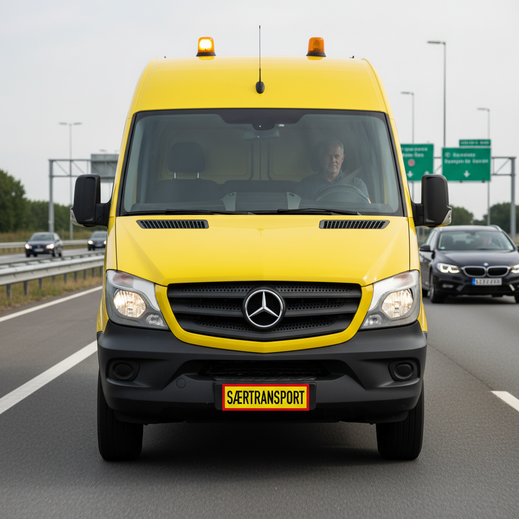 Særtransport skilt - Billede 4