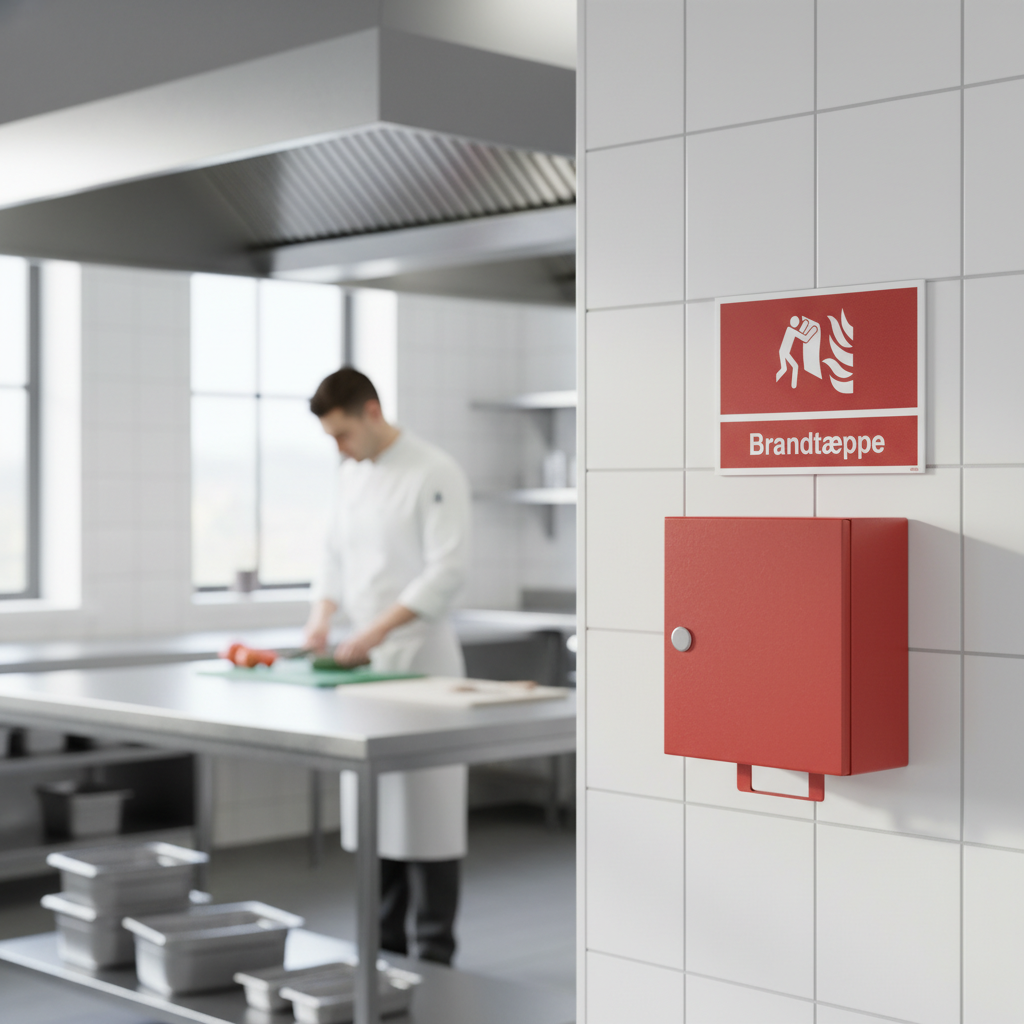 Brandtæppe skilt - Billede 3