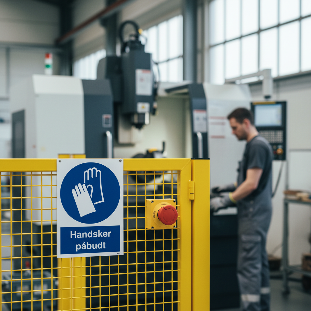 Handsker påbudt skilt - Billede 5