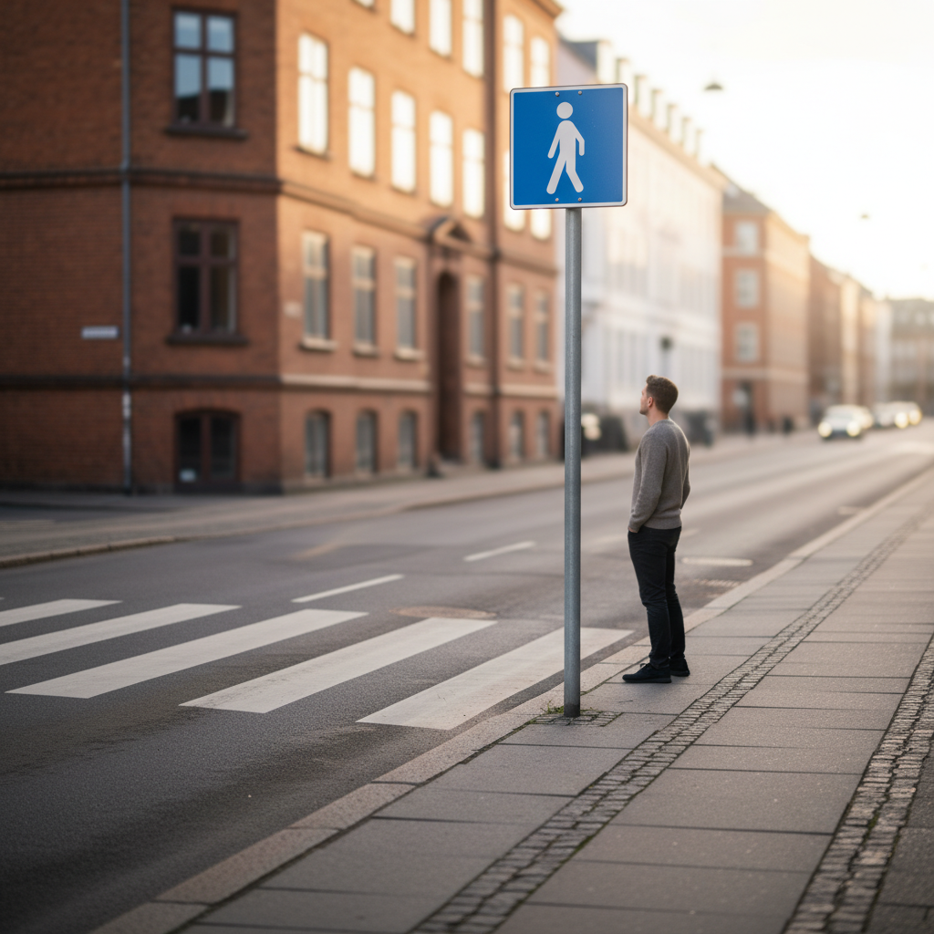 Gående skilt E21,2 - Billede 2