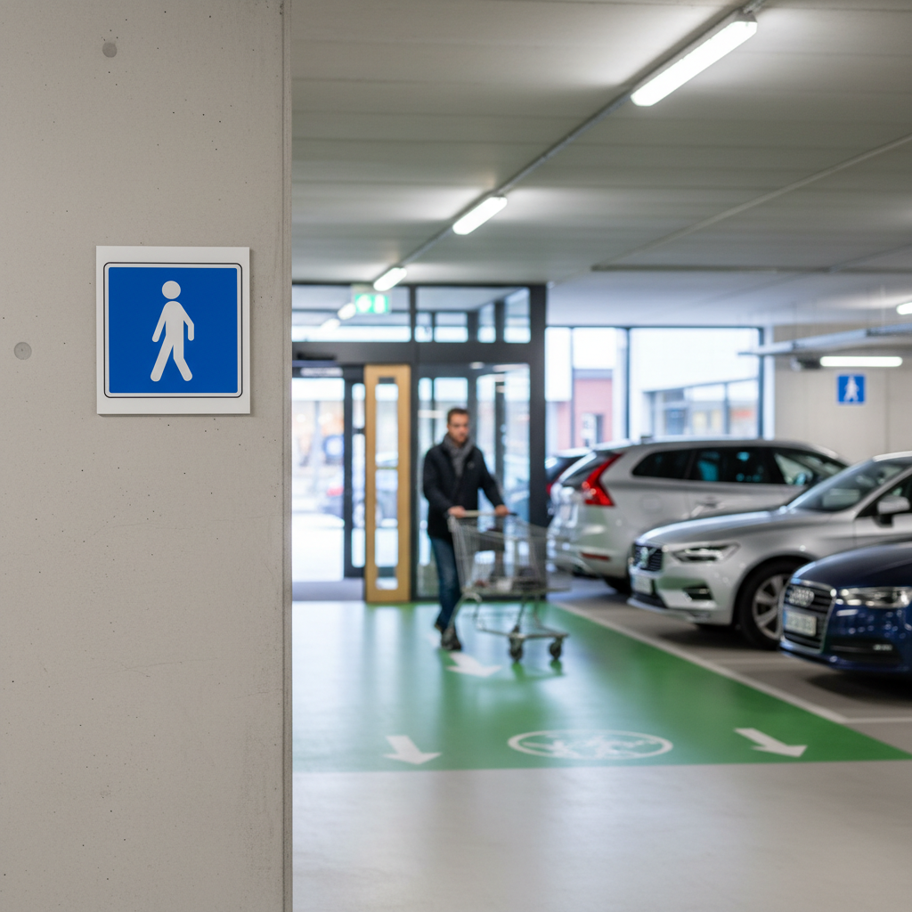 Gående skilt E21,2 - Billede 4