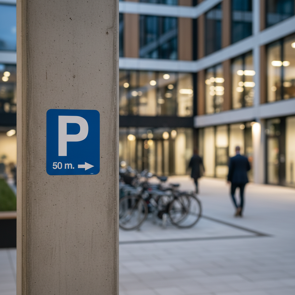 Parkering 50 m til højre skilt - Billede 4