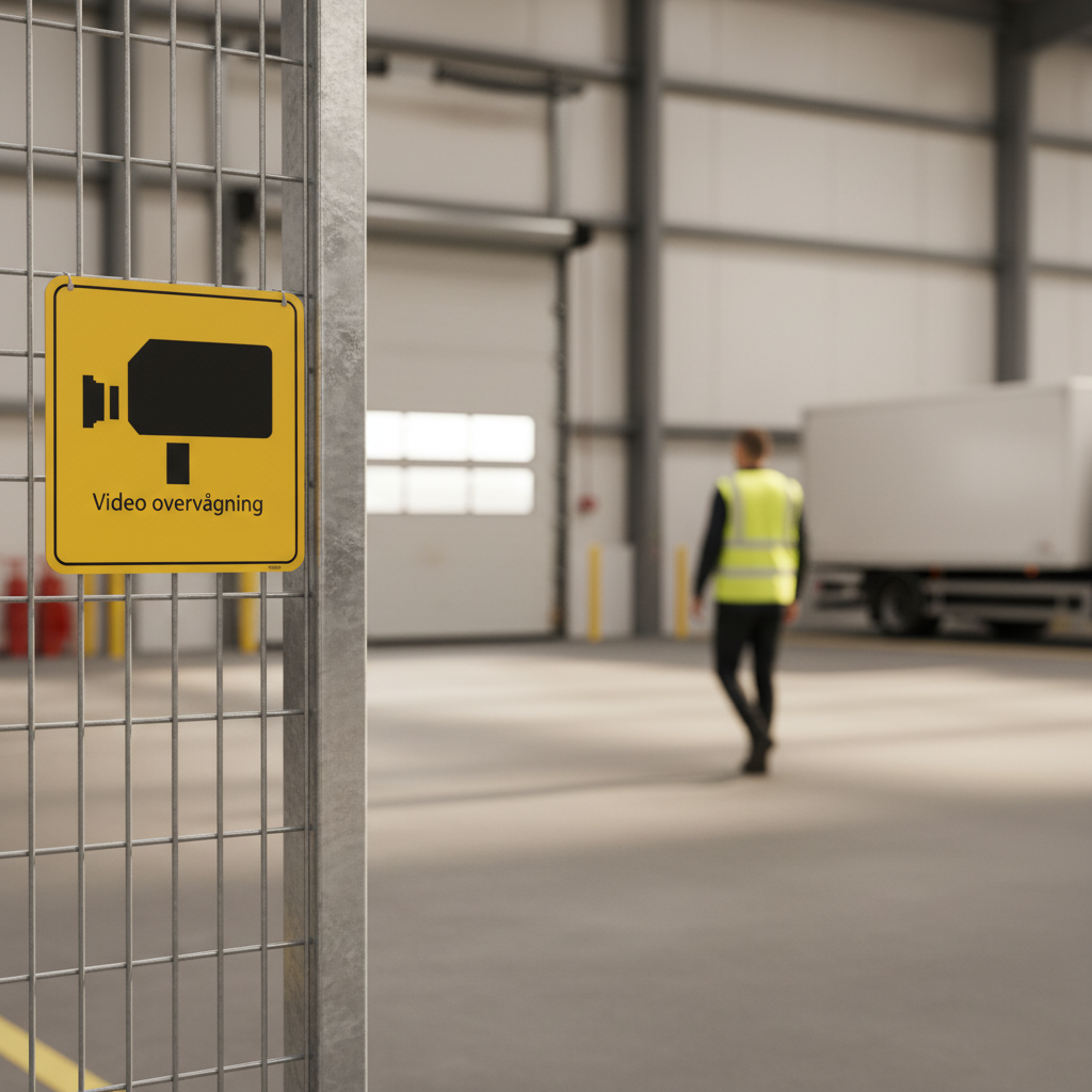 Video overvågning skilt - Billede 5
