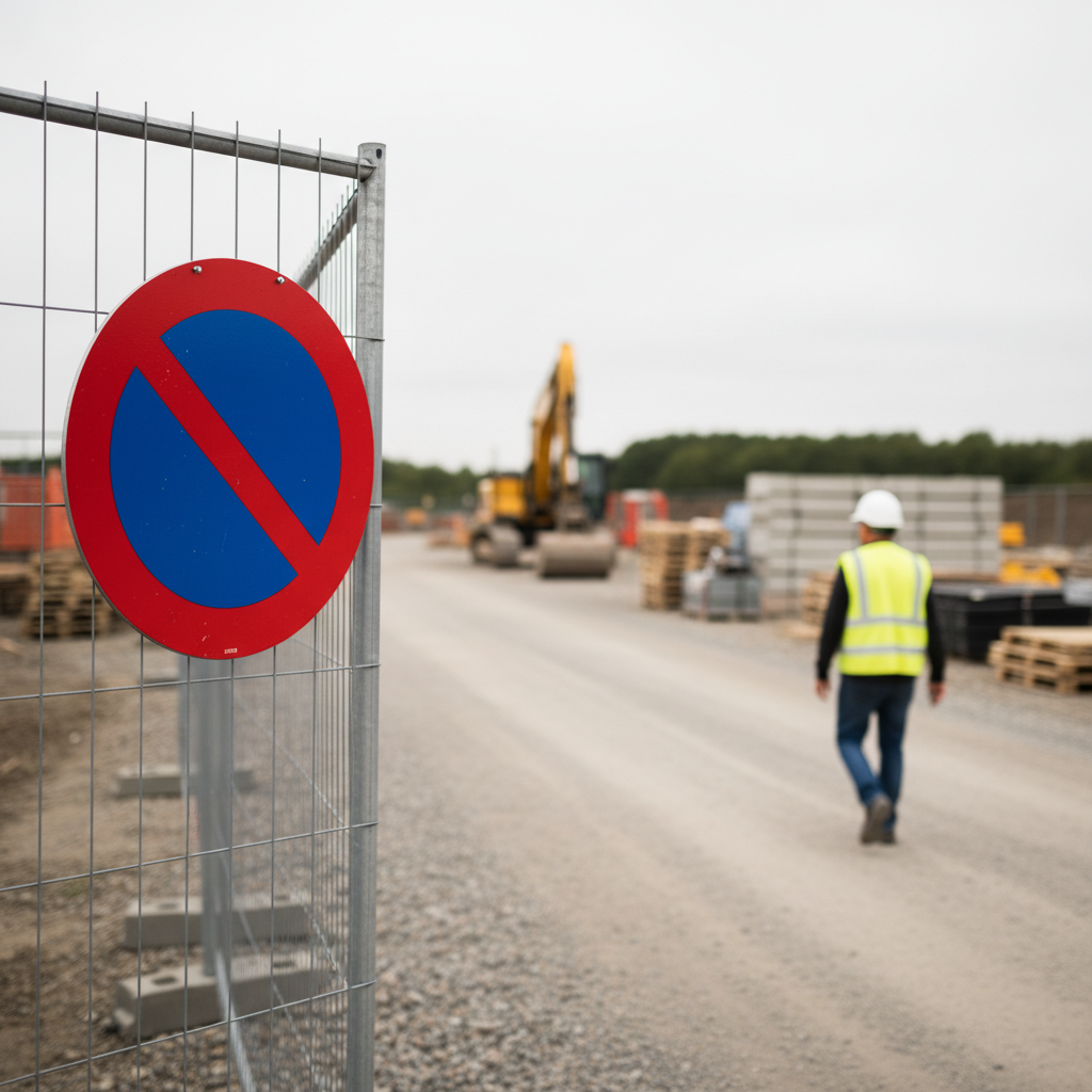 Parkering forbudt skilt - Billede 3