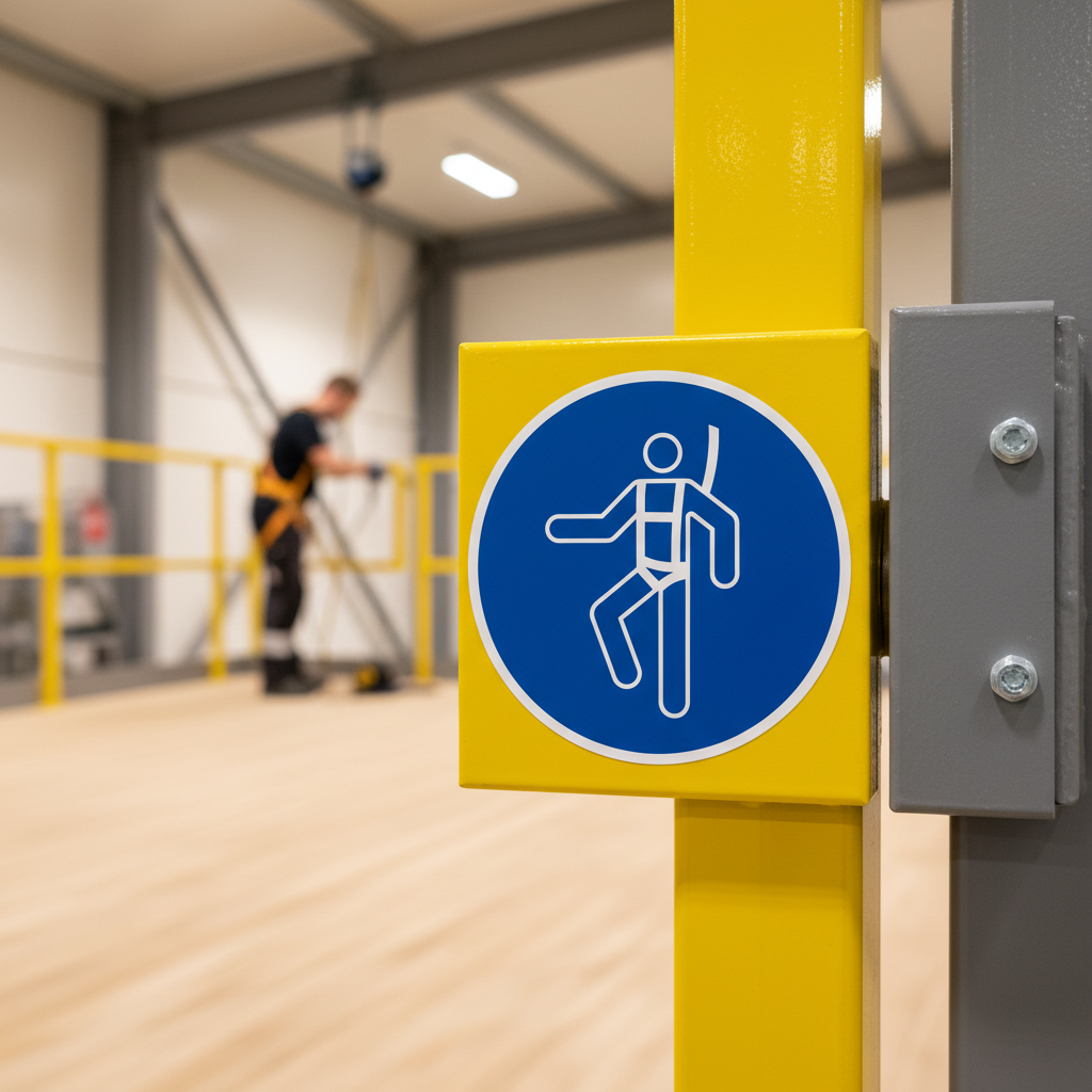 M018 Faldsikring påbudt skilt - Billede 5