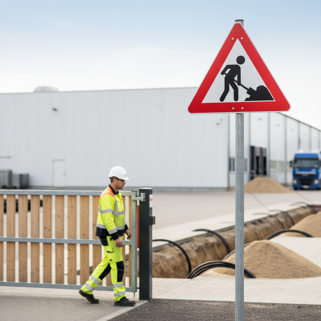 Vejarbejde skilt - Billede 5