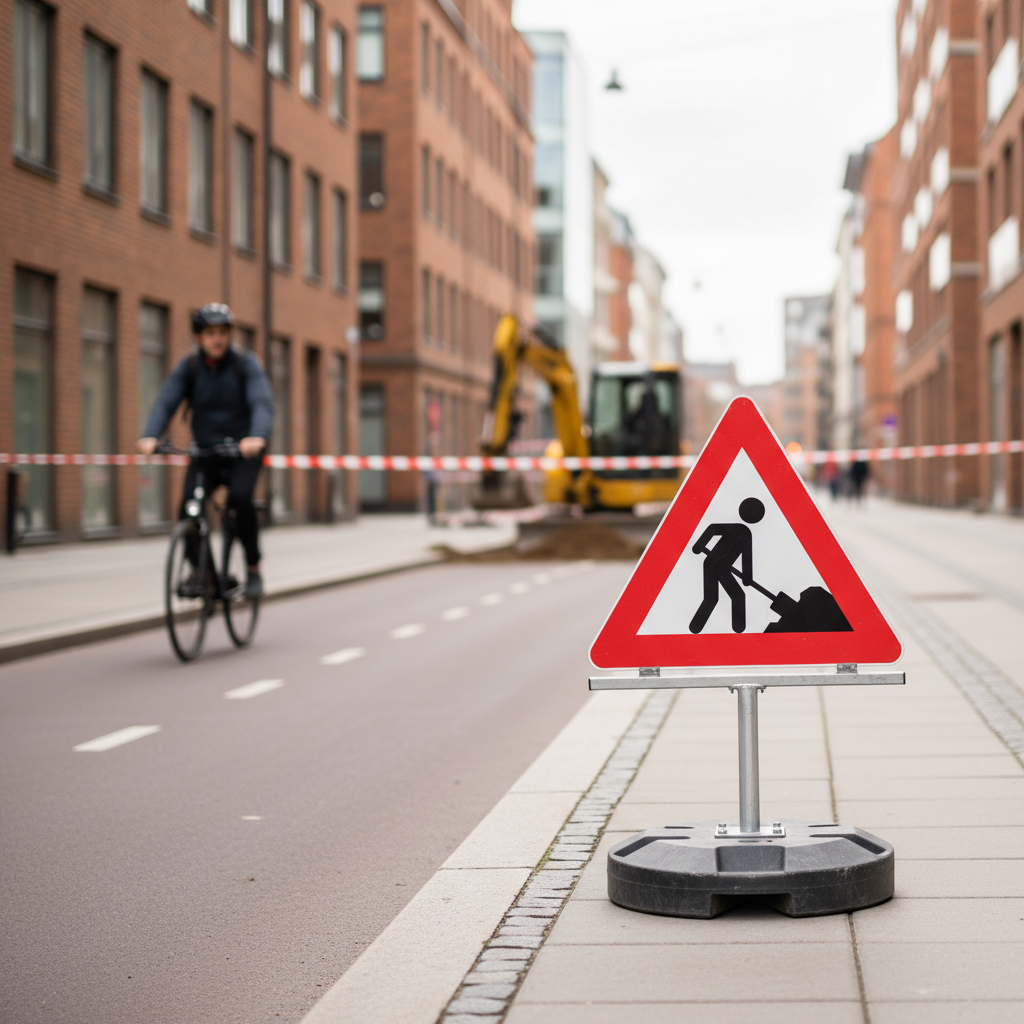 Vejarbejde skilt - Billede 3