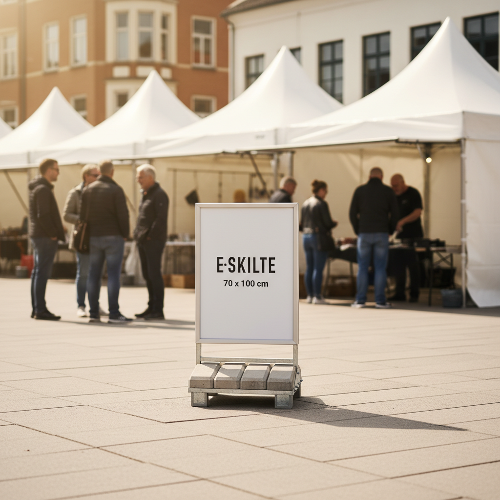 Heavy Outdoor Gadesælger i Beton til 70x100 cm - Billede 5