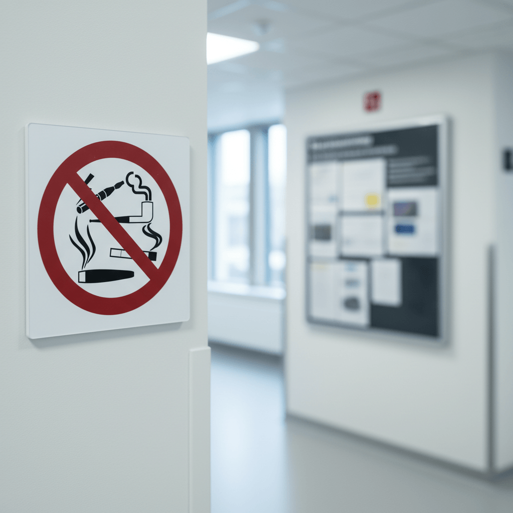 Al rygning forbudt skilt - Billede 3