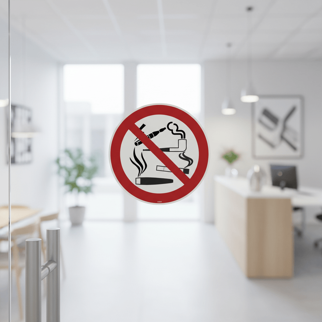 Al rygning forbudt skilt - Billede 4