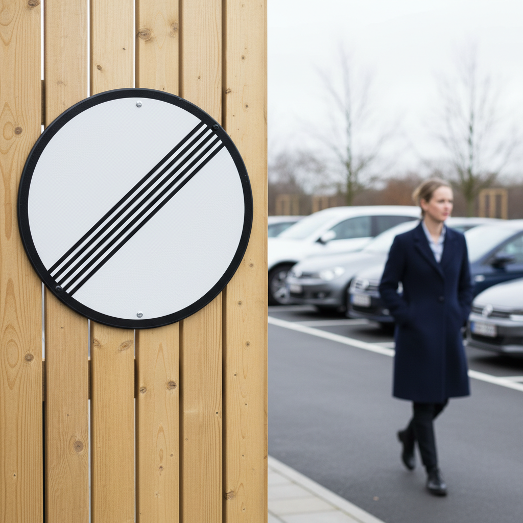 C59 Ophør af forbud skilt - Billede 3