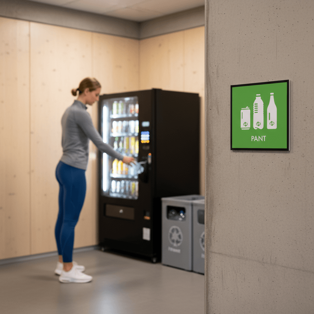 Pant skilt - Dansk Affaldssortering - Billede 2