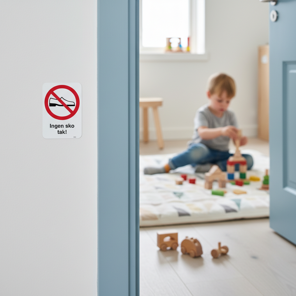 Ingen sko tak skilt - Billede 3