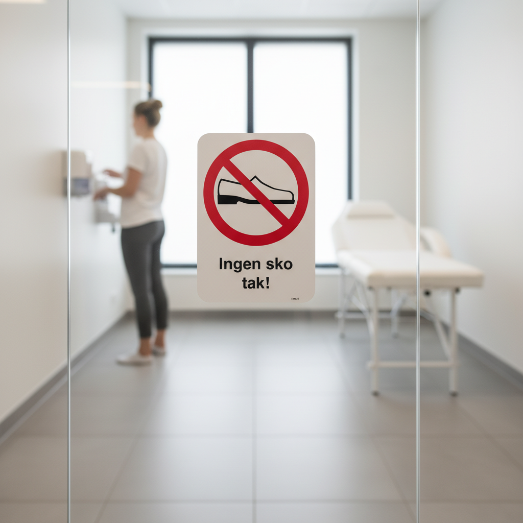 Ingen sko tak skilt - Billede 2