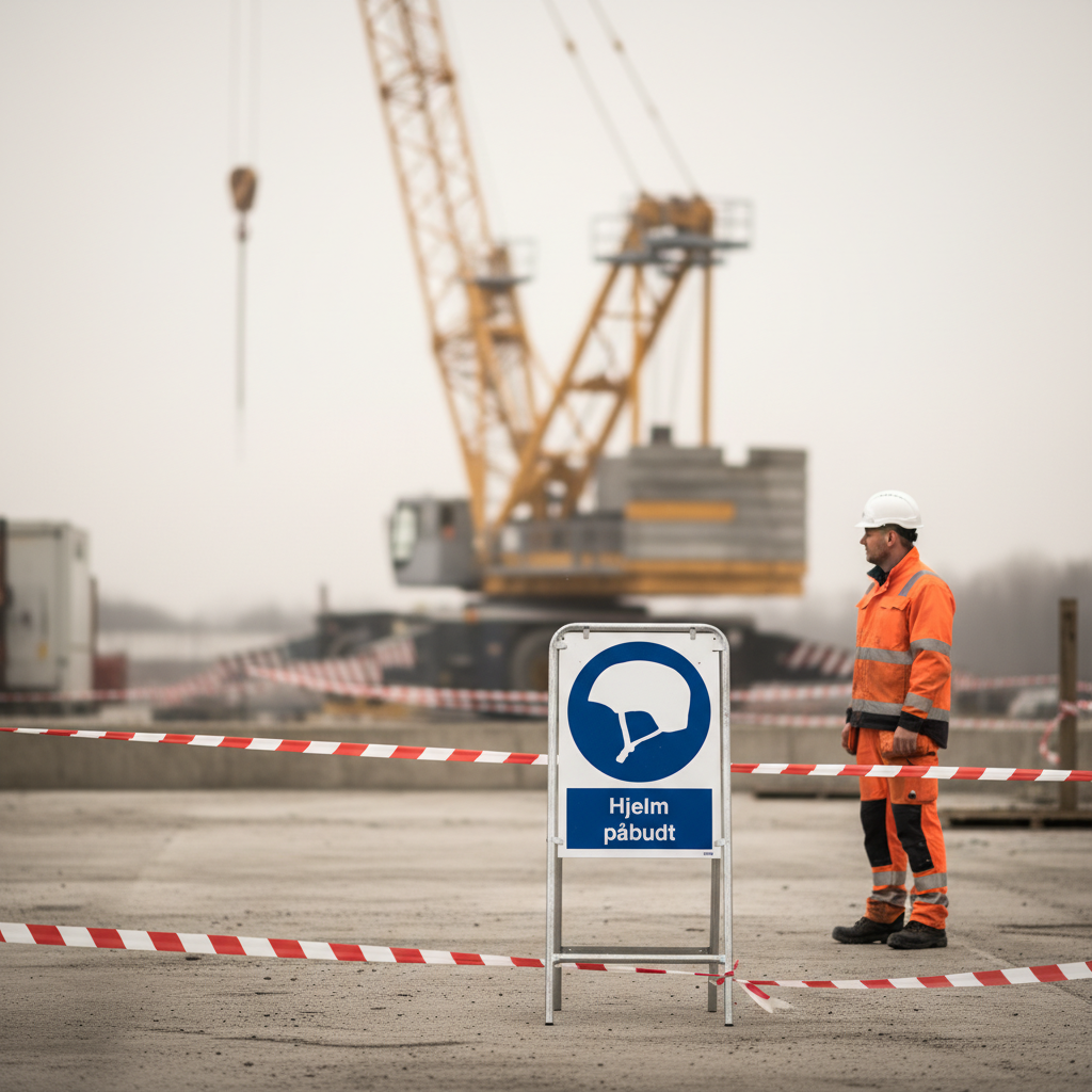 Hjelm påbudt skilt - Billede 3