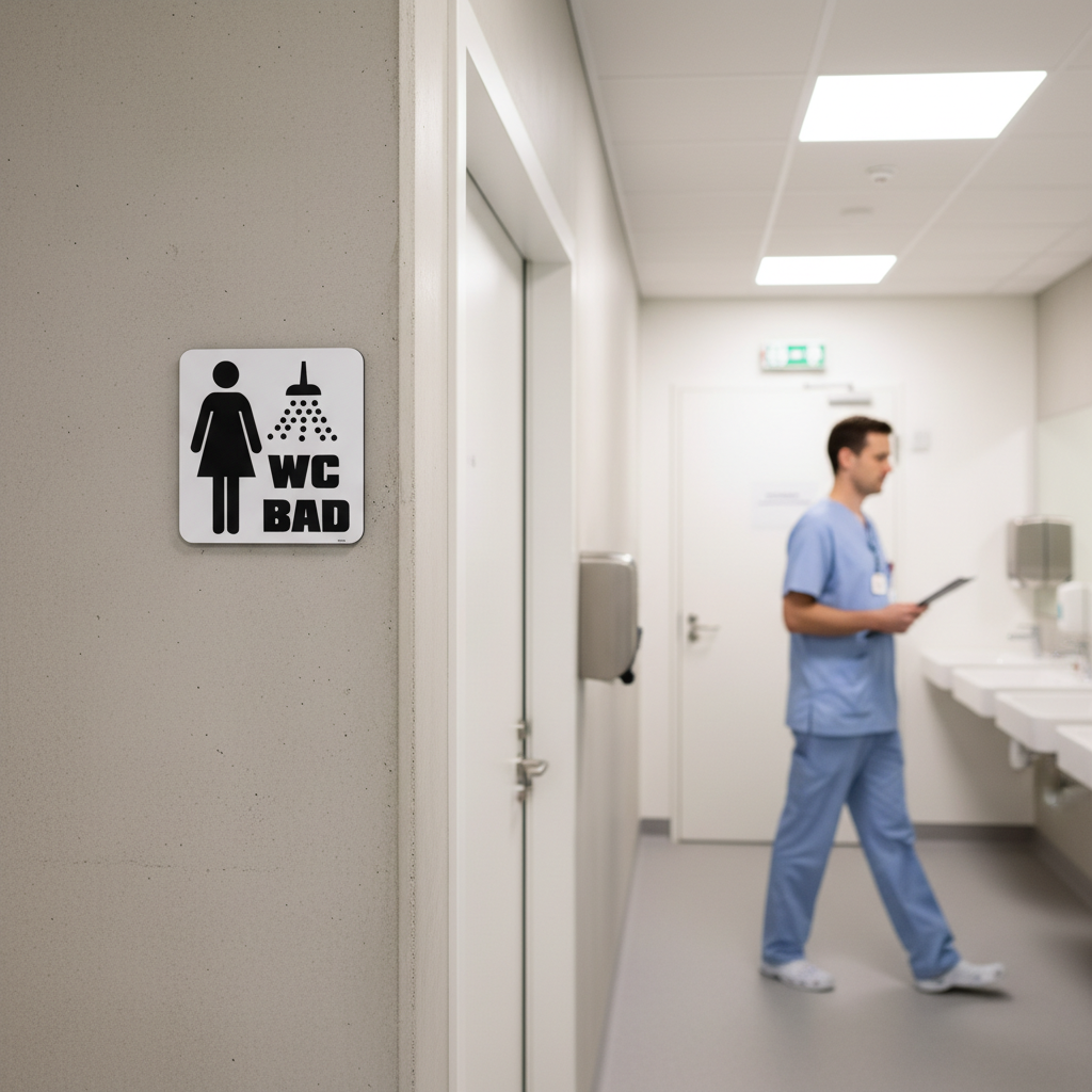 WC Damer Bad skilt - Billede 2