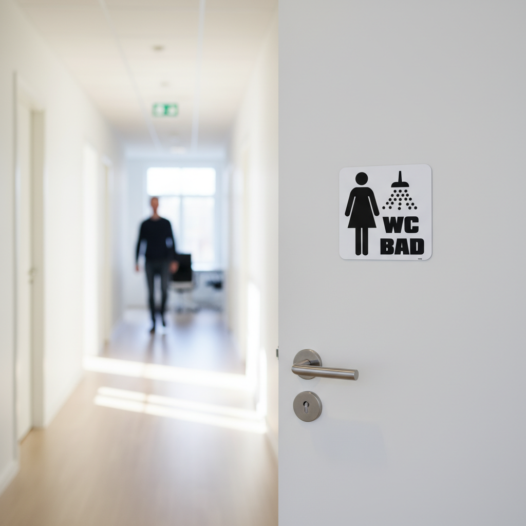 WC Damer Bad skilt - Billede 3