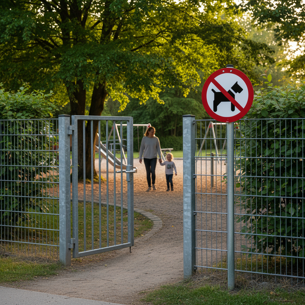 Hund forbudt skilt - Billede 3