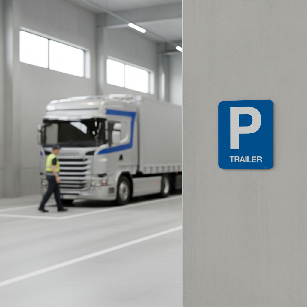 P Trailer skilt - Billede 3