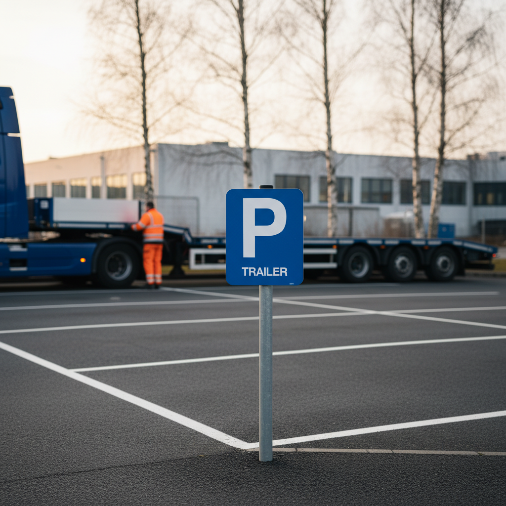 P Trailer skilt - Billede 5