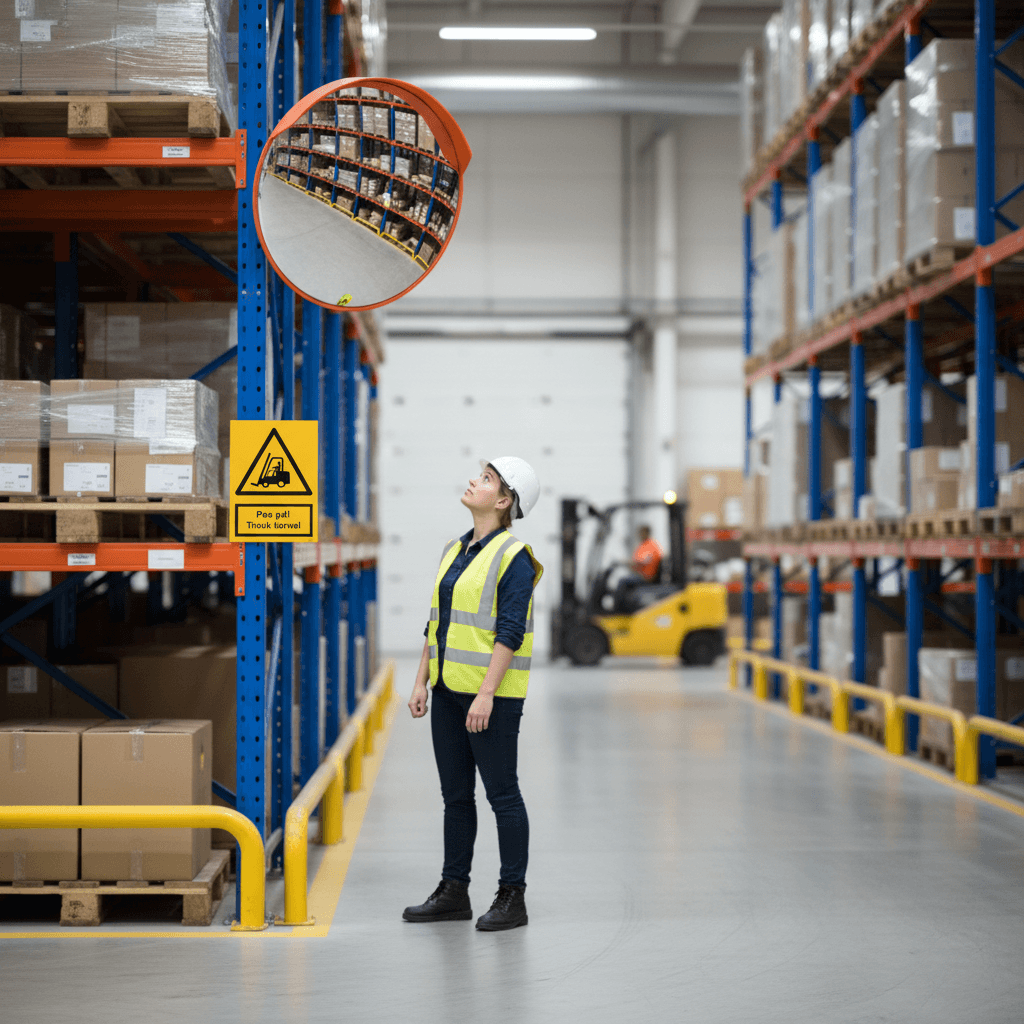 Advarselsskilt - Pas på truck kørsel skilt - Billede 2