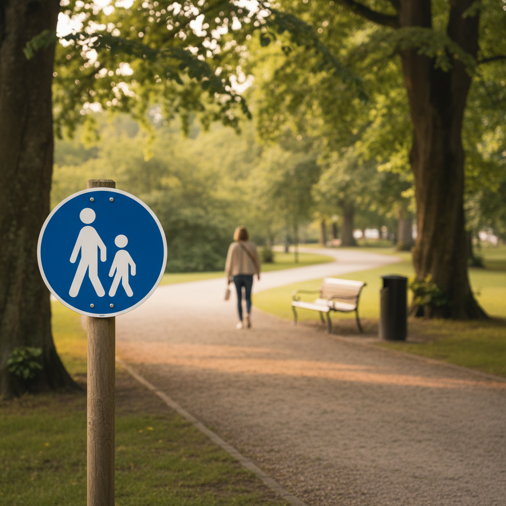 D22 Gangsti skilt - Billede 2