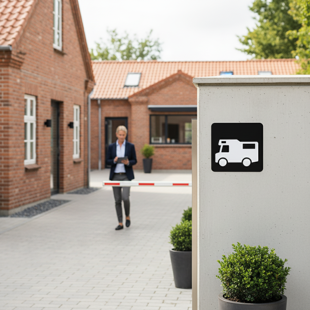 Autocamper - piktogram skilt - Billede 2