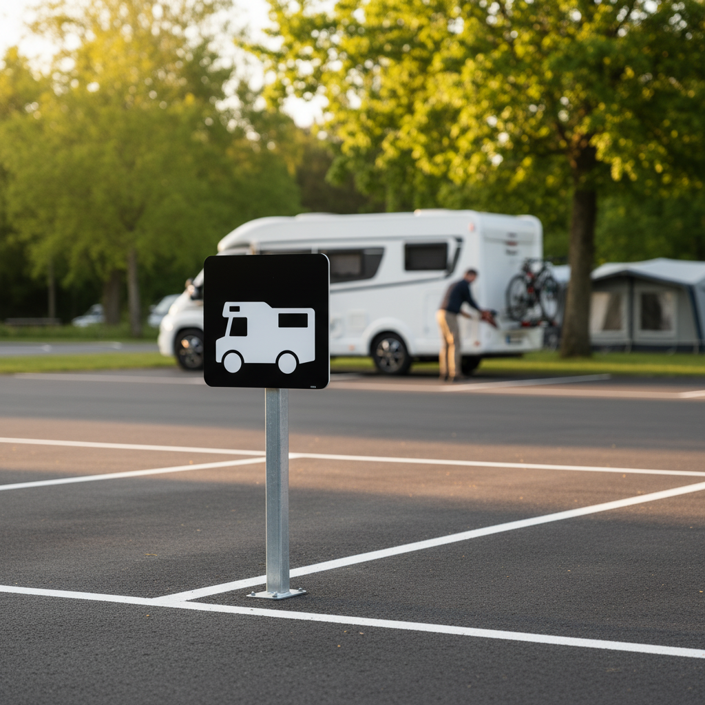 Autocamper - piktogram skilt - Billede 3