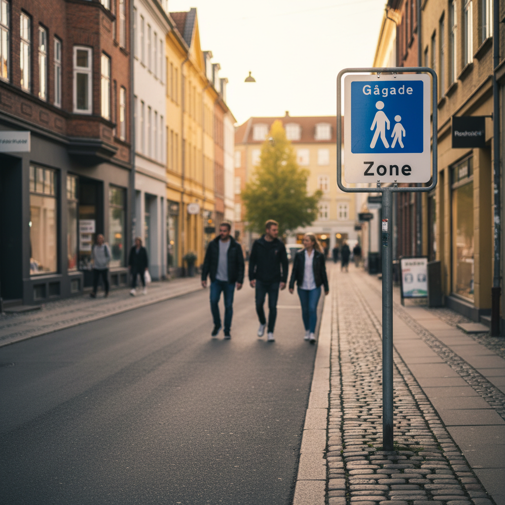 E49 - Gågade skilt - Billede 3