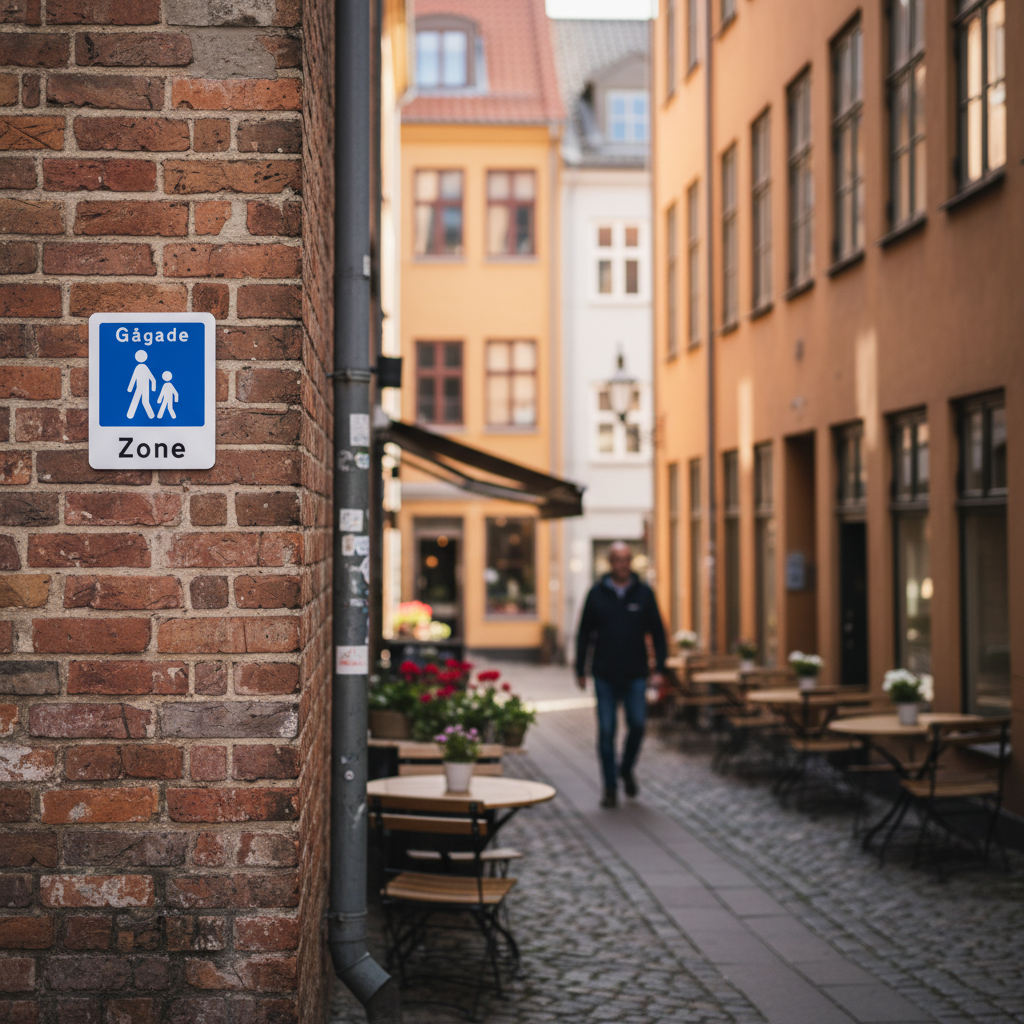 E49 - Gågade skilt - Billede 4