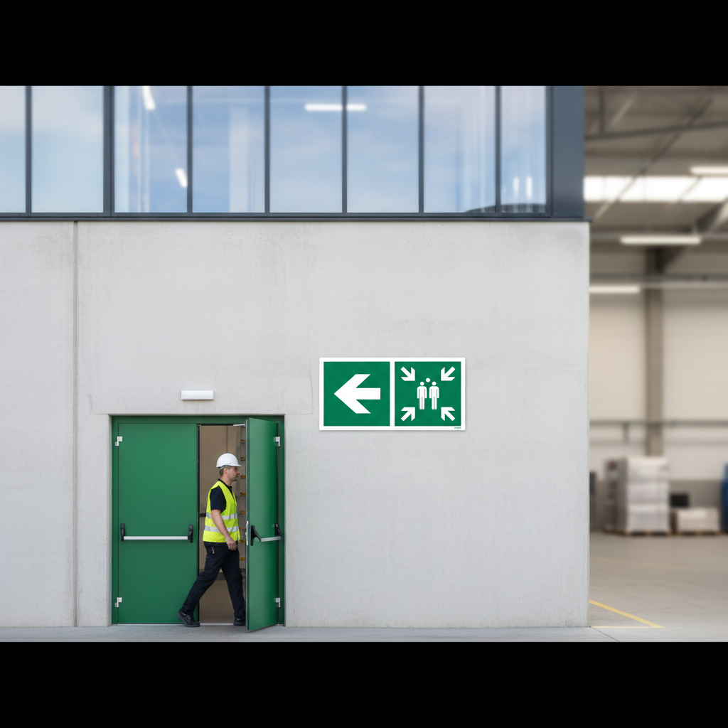 Samlingspunkt til venstre skilt - Billede 5