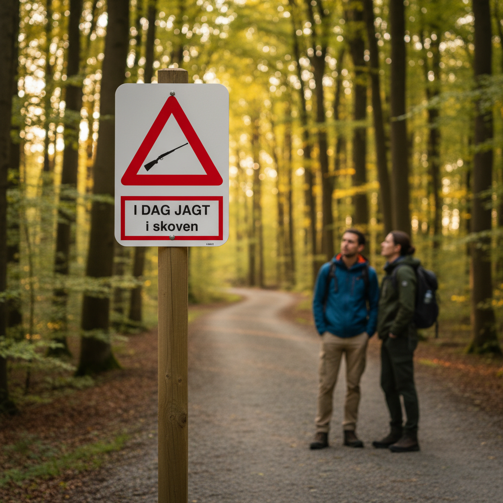 I dag Jagt i skoven skilt - Billede 5