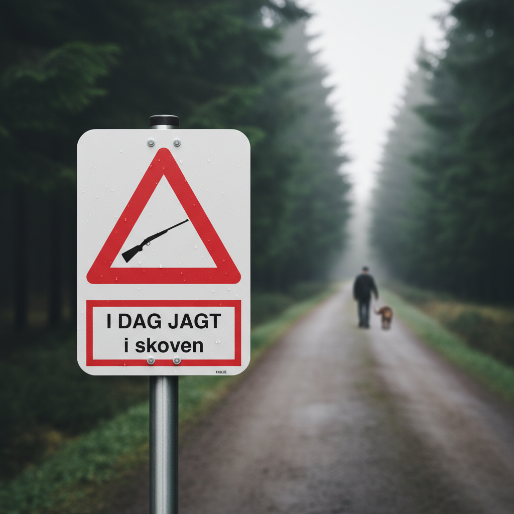 I dag Jagt i skoven skilt - Billede 3