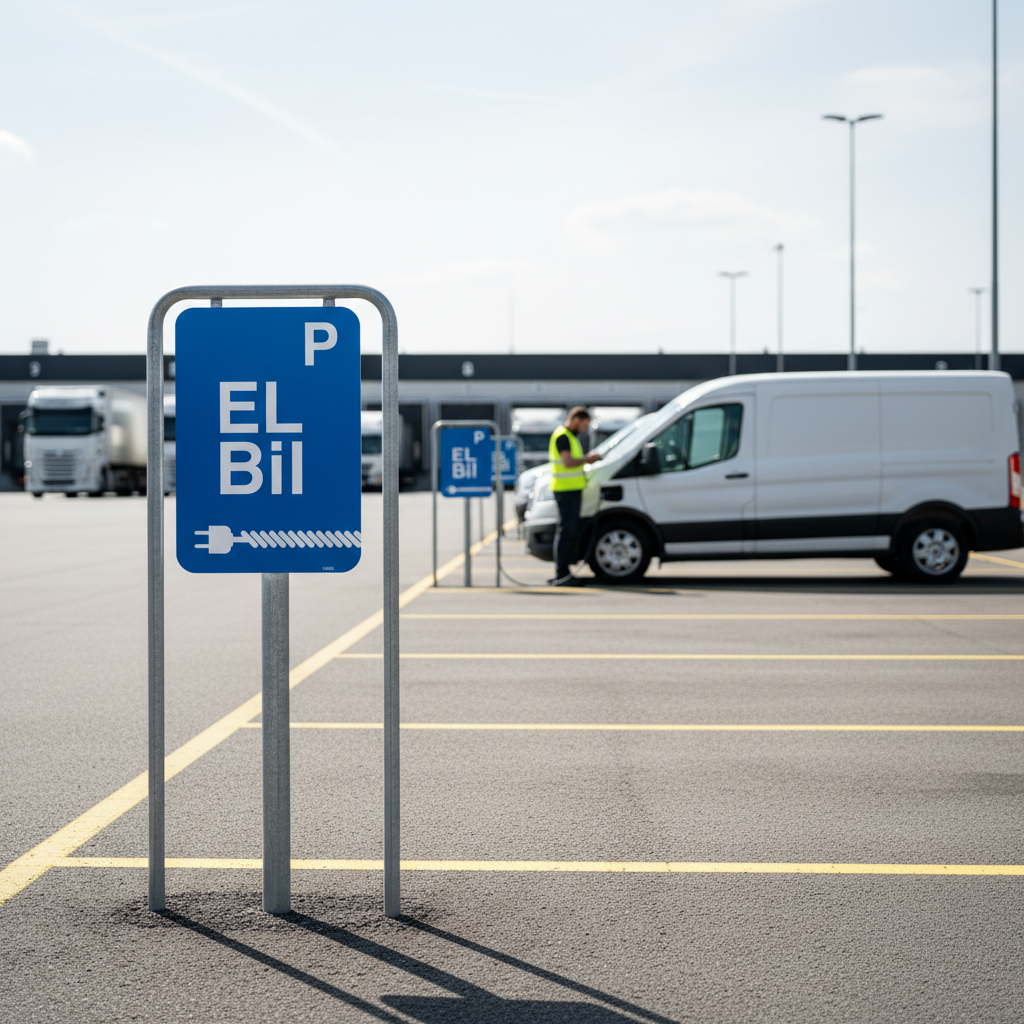 P El bil skilt - Billede 4