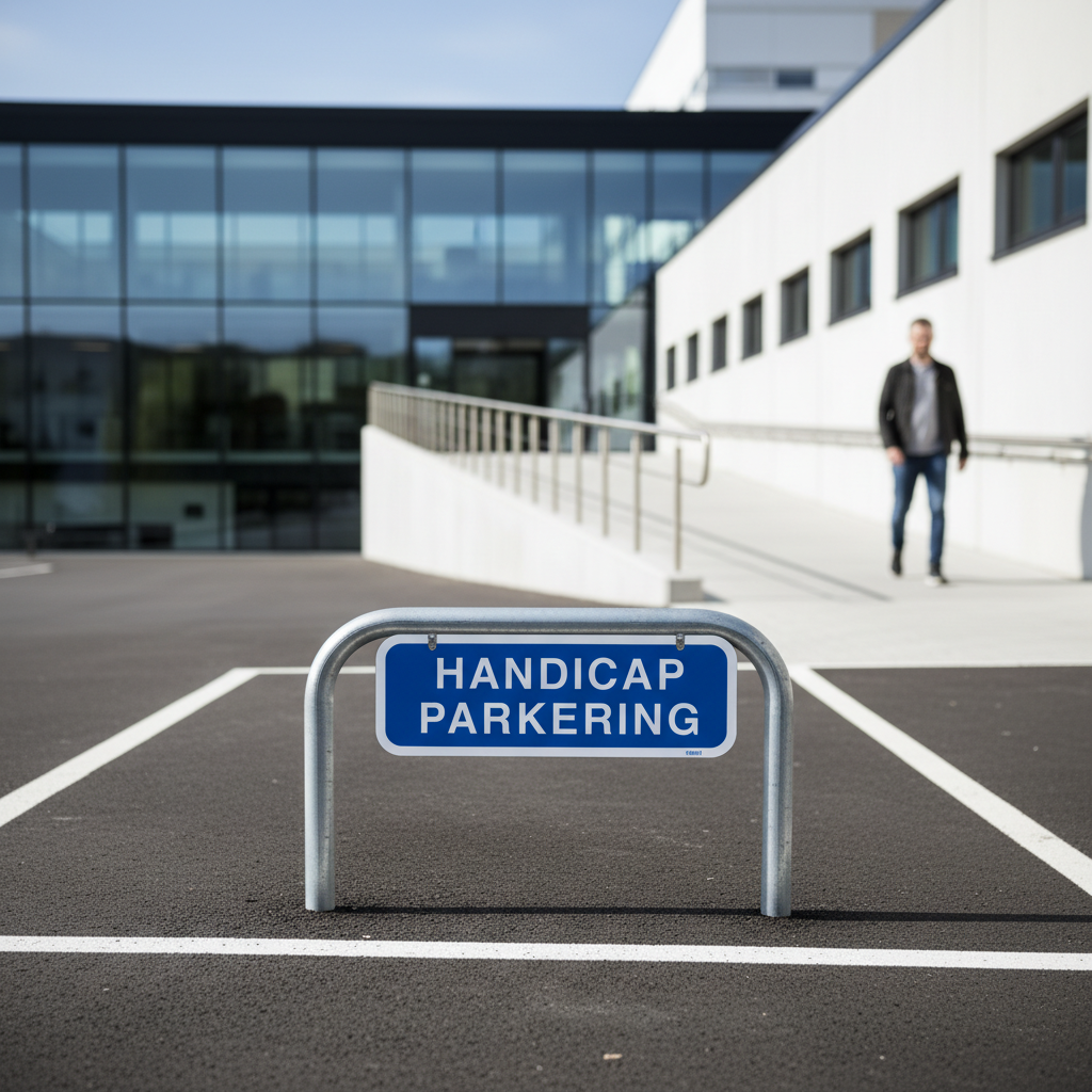 Handicap Parkering skilt - Billede 3